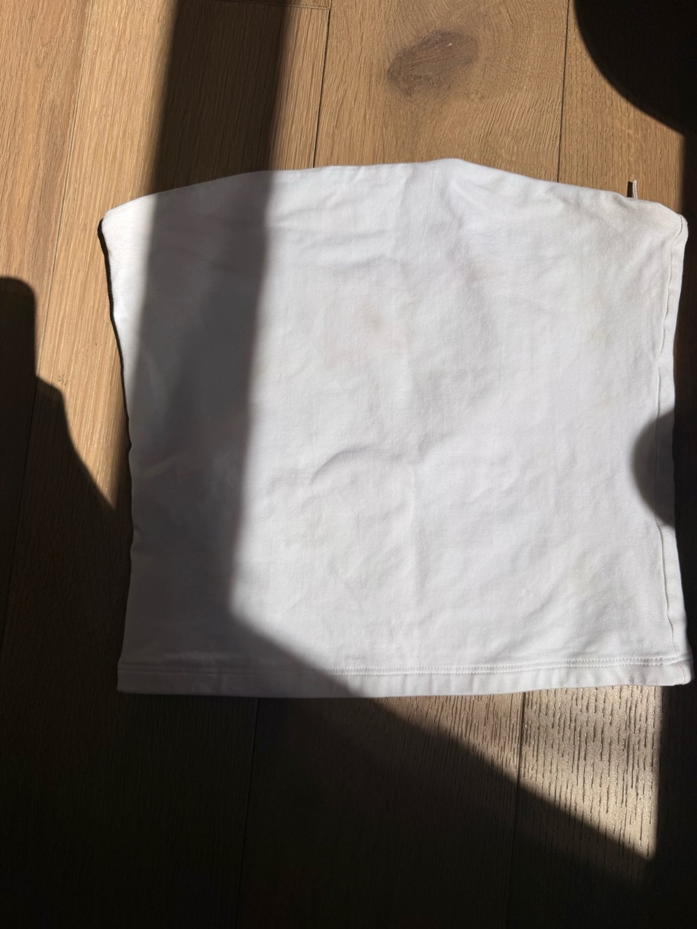 Aritzia White Strapless Tube Top
